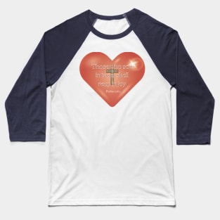 PSALM 126 : 5 ''THE BIBLE'' Baseball T-Shirt